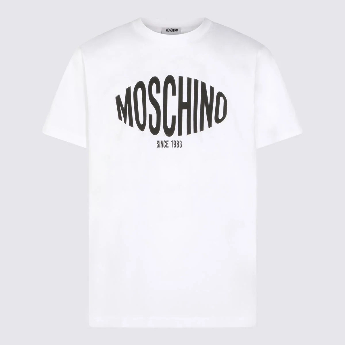 Moschino White Cotton T-Shirt - 1