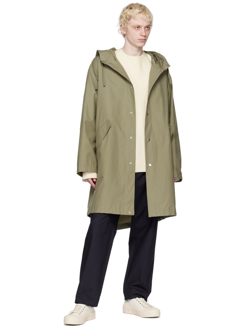 Jil Sander 로고 Parka outlook
