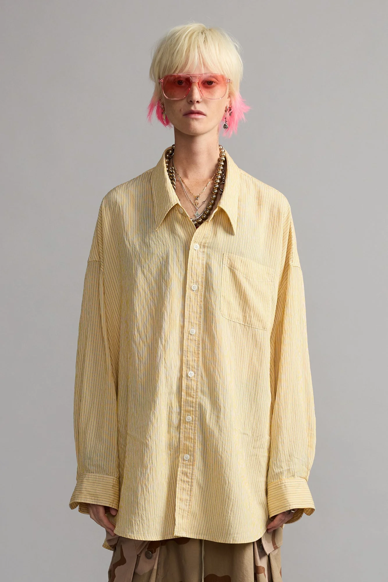 DROP NECK SHIRT - 1