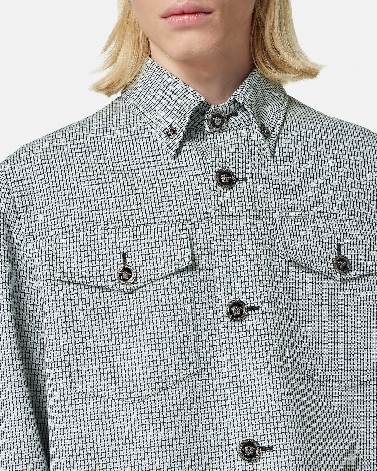 Contrasto Tweed Overshirt - 3