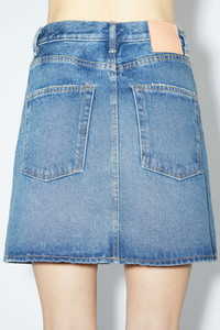 Acne Studios Denim mini skirt - Mid Blue | REVERSIBLE