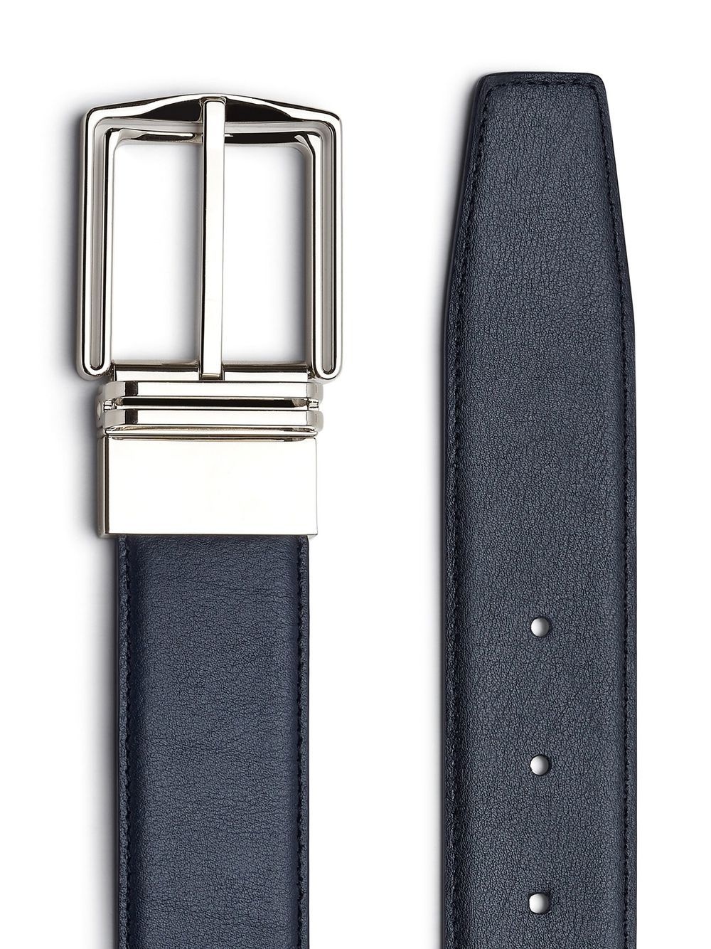 leather reversible belt - 2