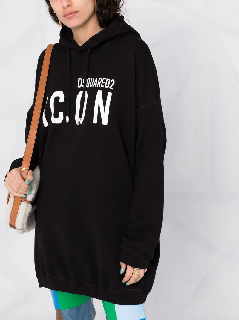 logo-print hoodie 5