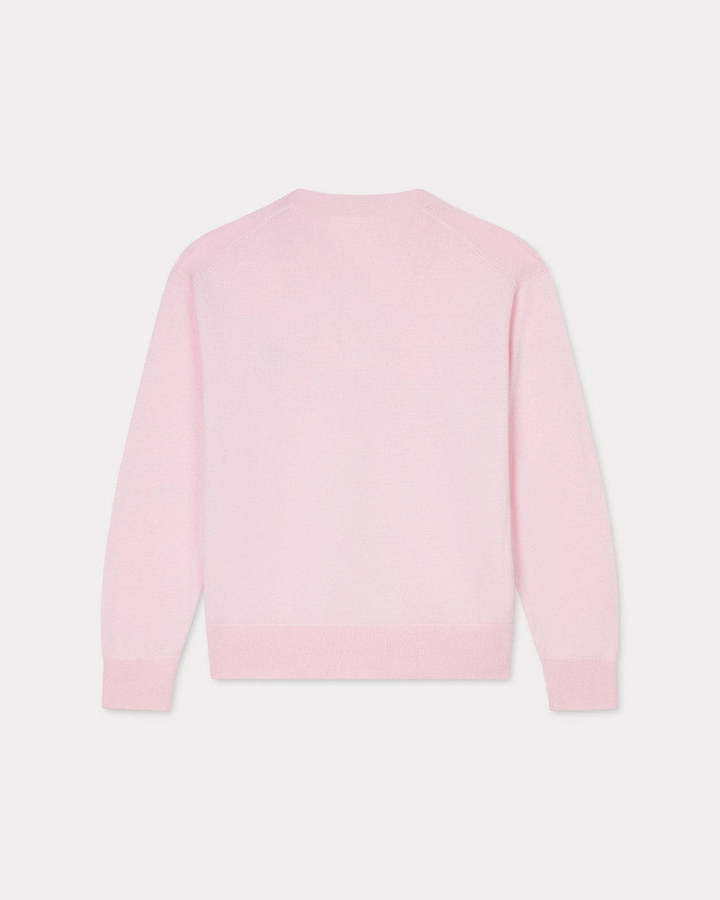 KENZO 'Boke Flower' embroidered vneck cardigan outlook