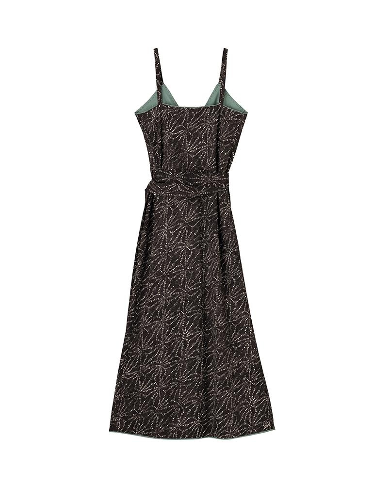 WRAP DRESS BLACK - 2