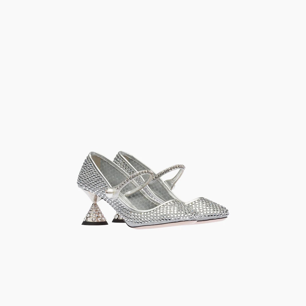 Mesh fabric pumps - 1