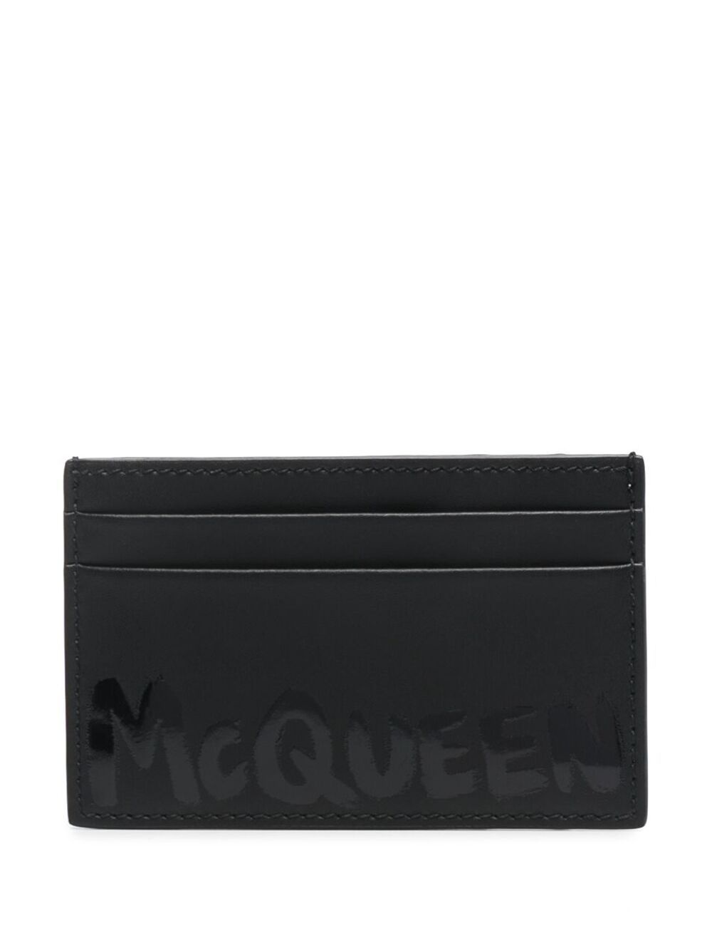 logo-print cardholder - 1