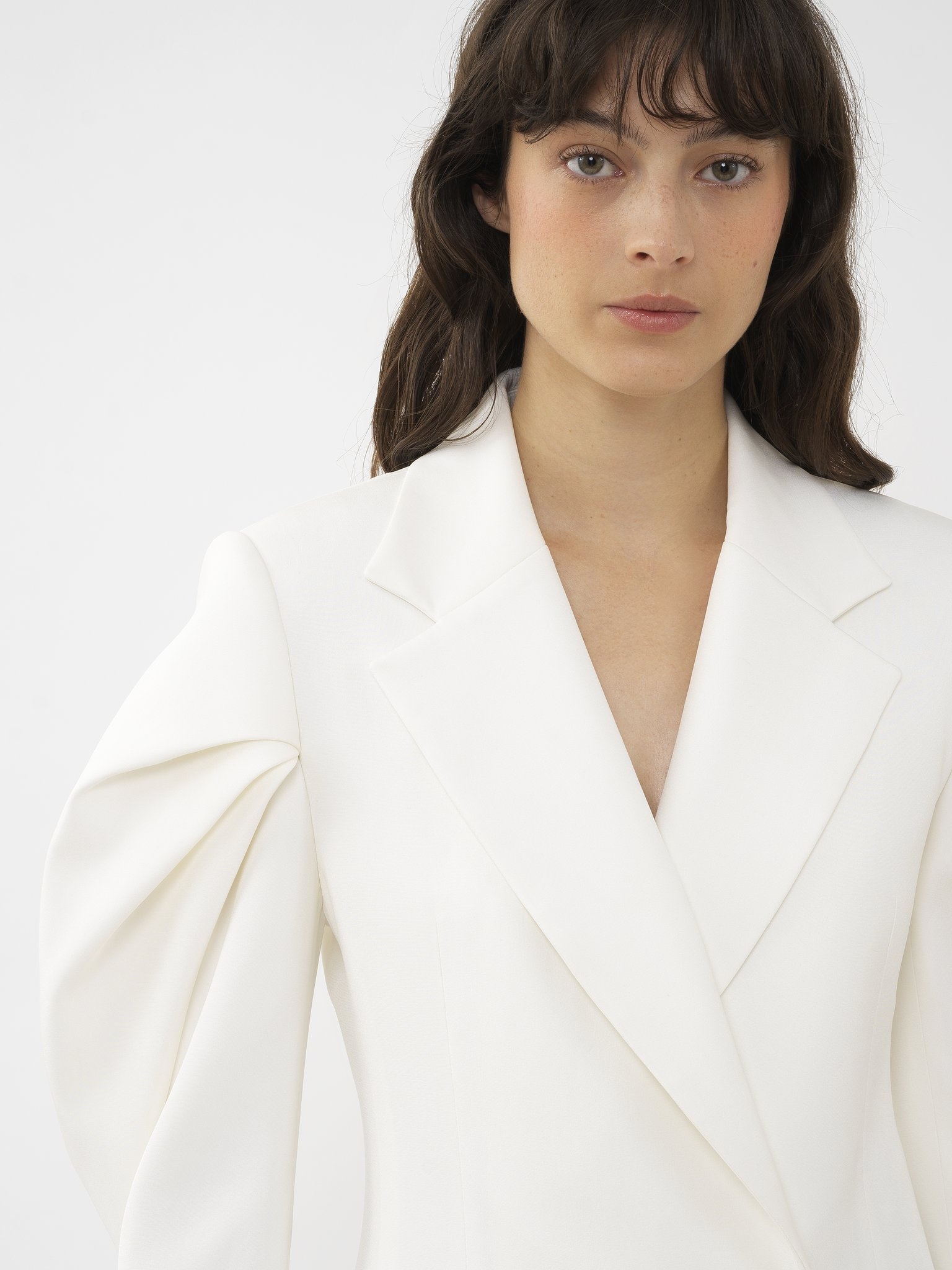 LONG DOUBLE-BREASTED COAT - 8