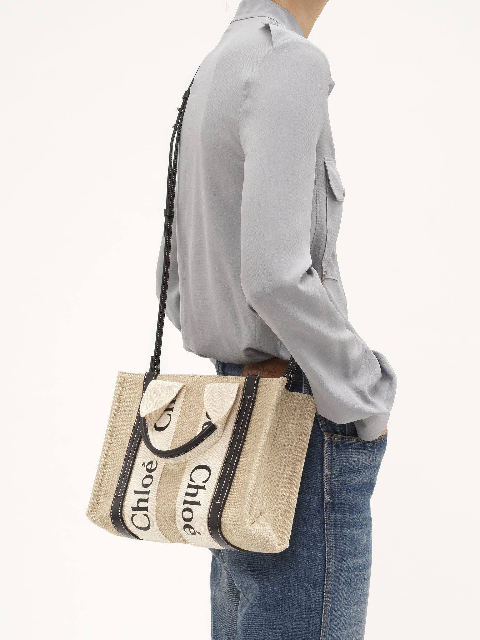 SMALL WOODY TOTE BAG - 7