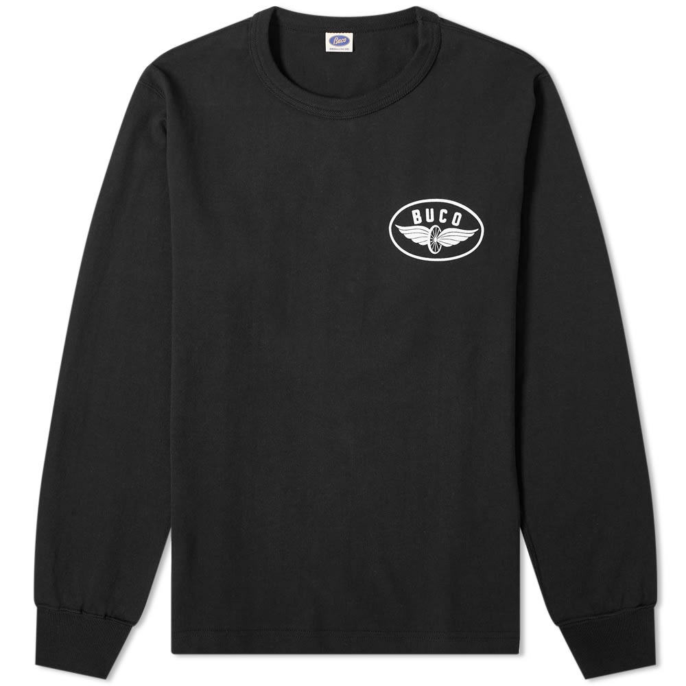 The Real McCoy's Long Sleeve Buco Riding Togs Tee - 1