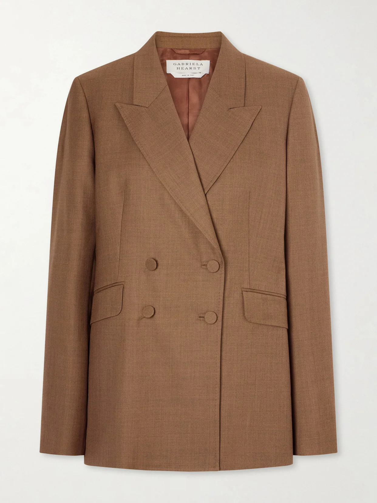 Angela Wool Double-breasted Blazer - 1