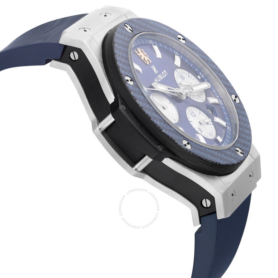 Pre-owned Hublot Big Bang Chronograph Blue Dial Men's Watch 301.SY.7129.LR.CFC17 - 4