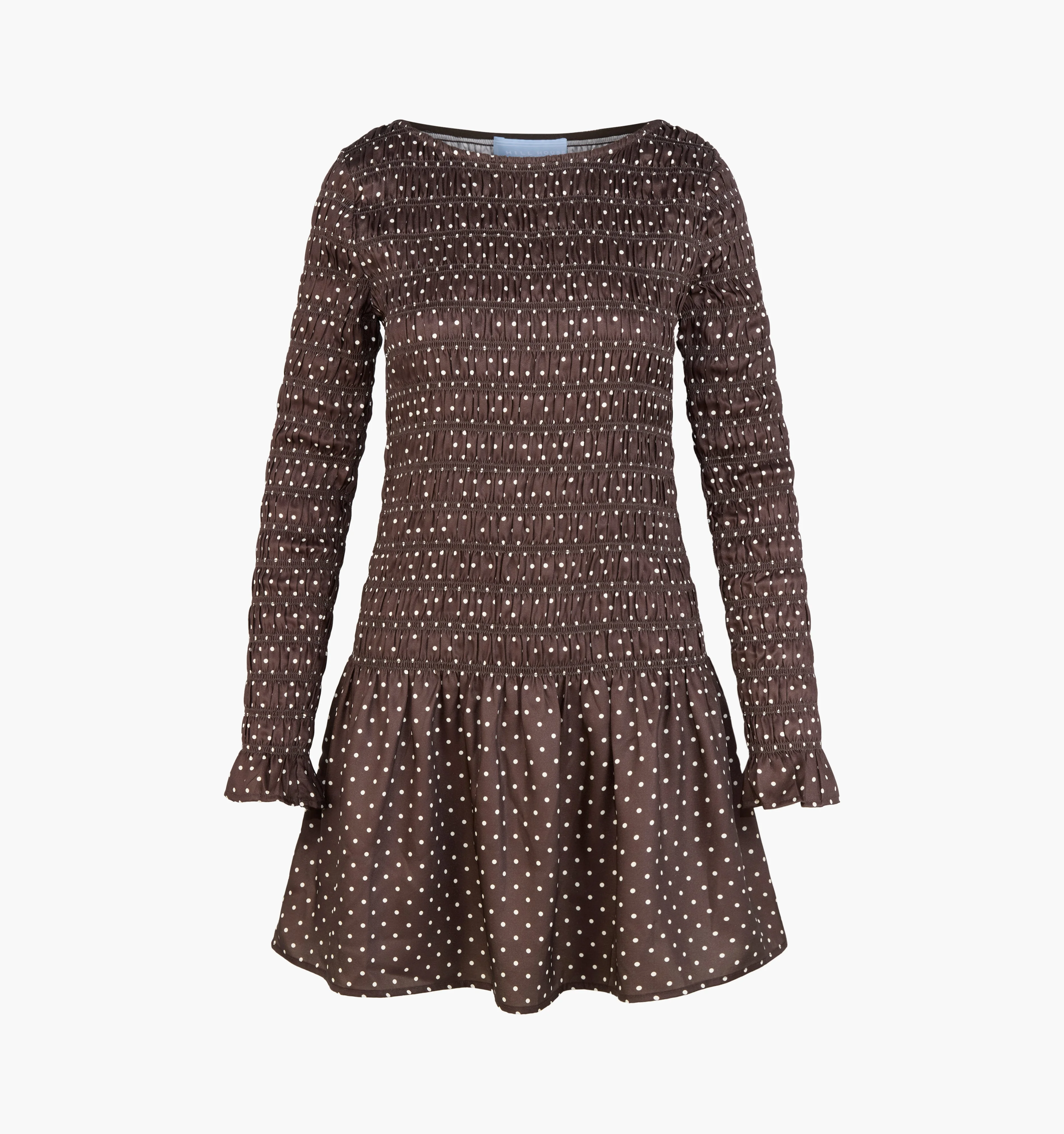 The Dalia Mini Nap Dress - Duke Dot Chocolate - 1