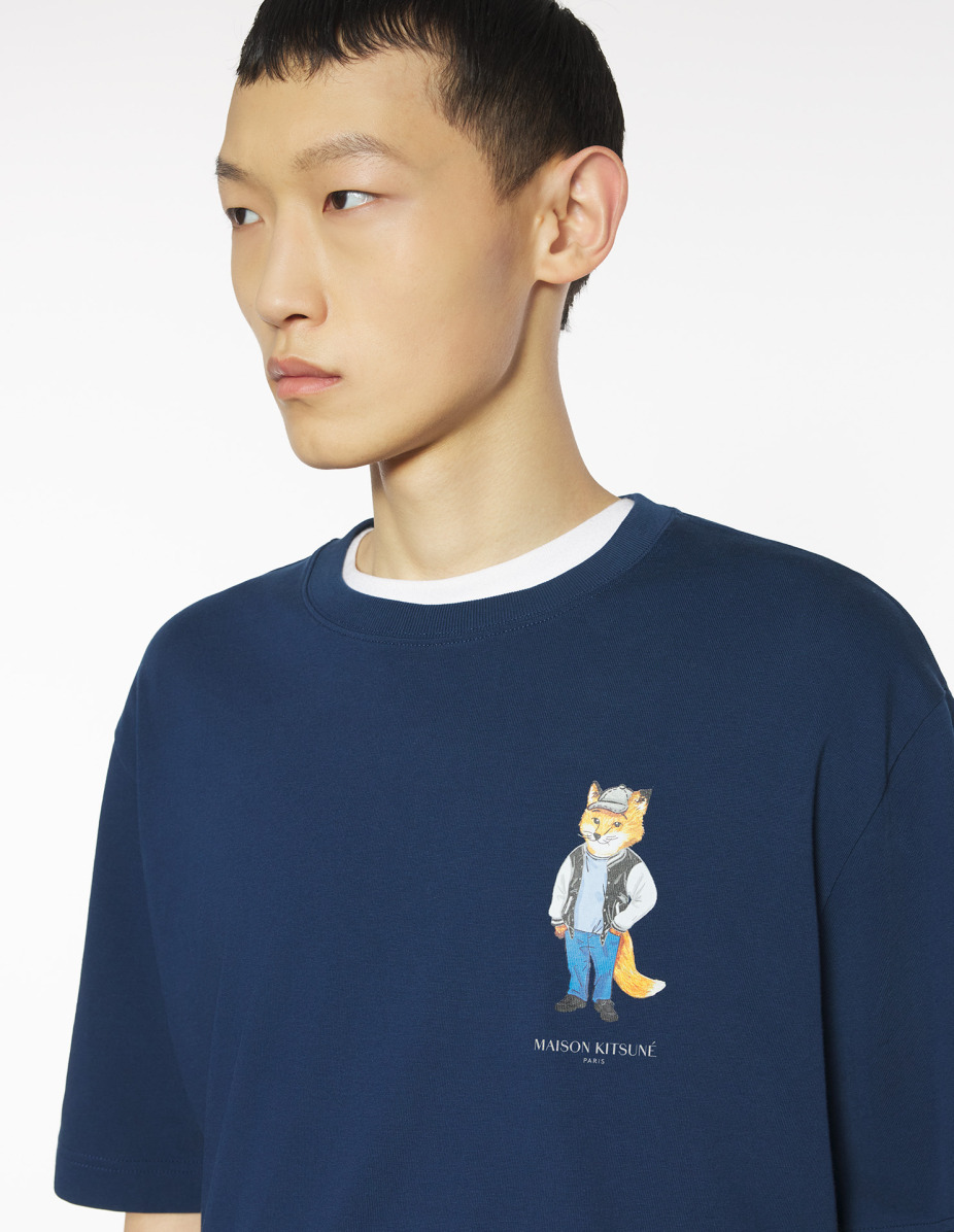 DRESSED FOX OVERSIZE TEE-SHIRT - 4