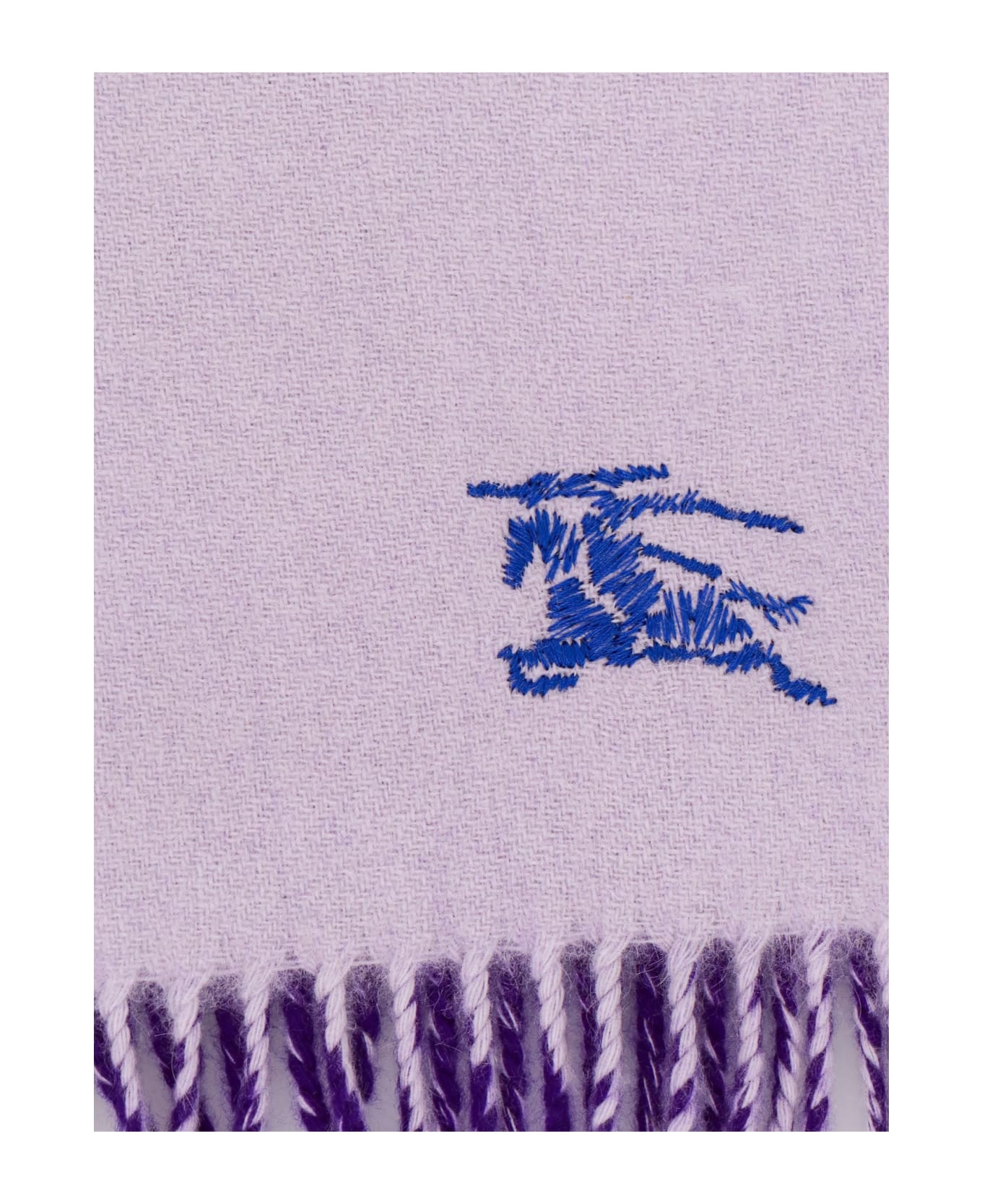 Purple Cashmere Scarf - 3