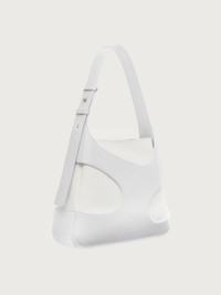 FERRAGAMO Shoulder bag with cut-out detailing (M) | REVERSIBLE