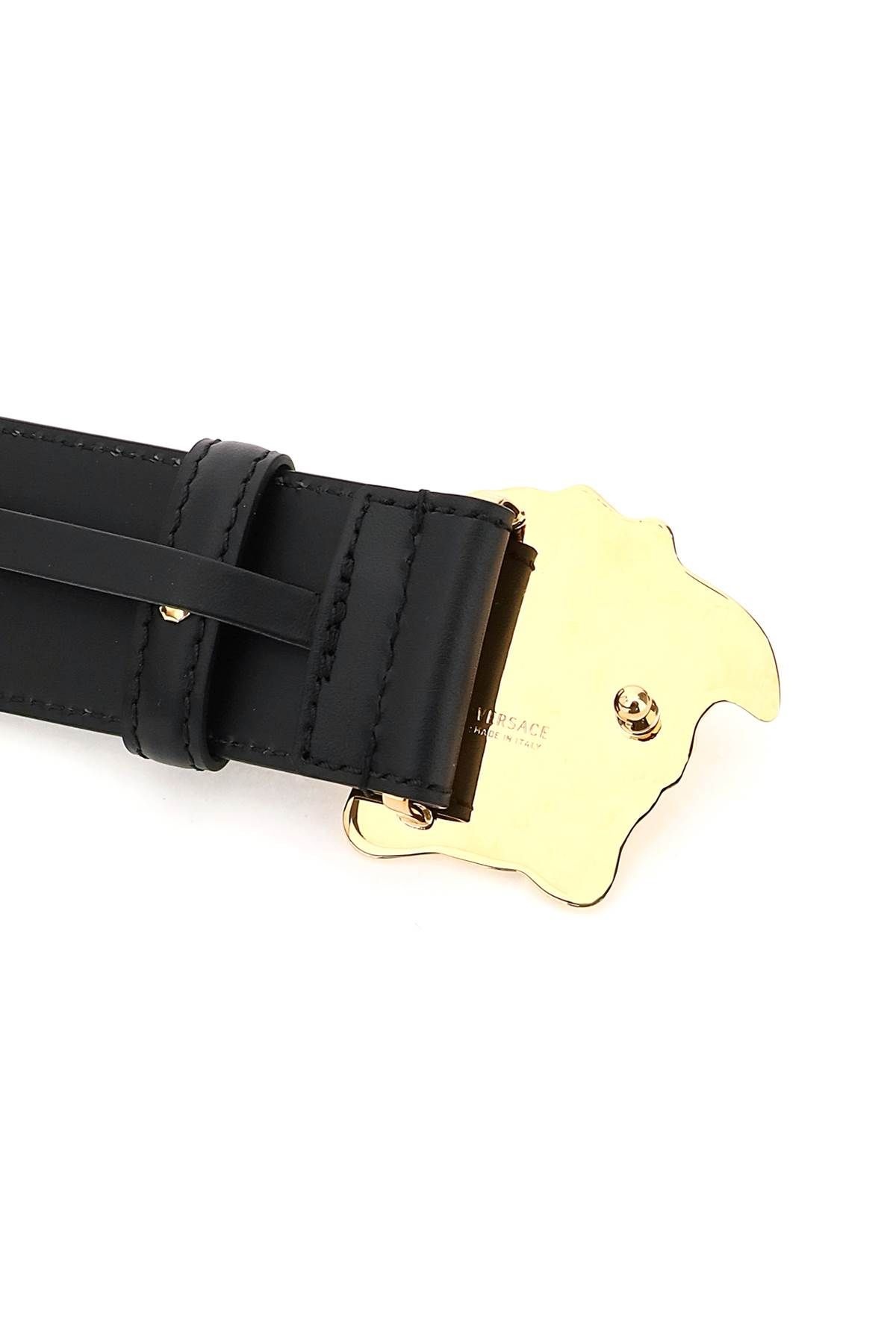 'LA MEDUSA' LEATHER BELT - 4