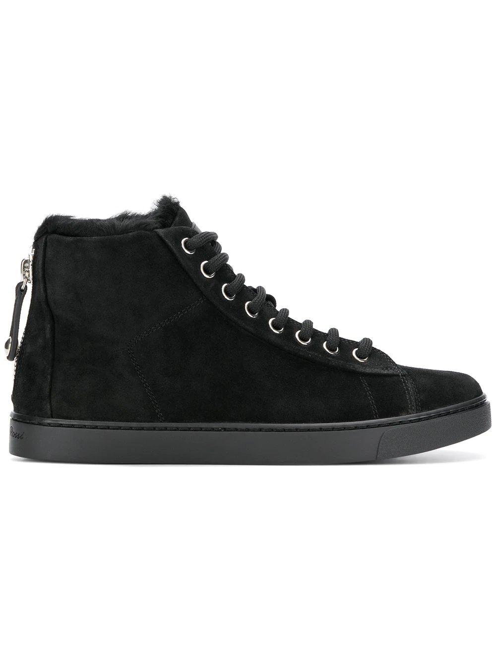 lace-up hi tops - 1