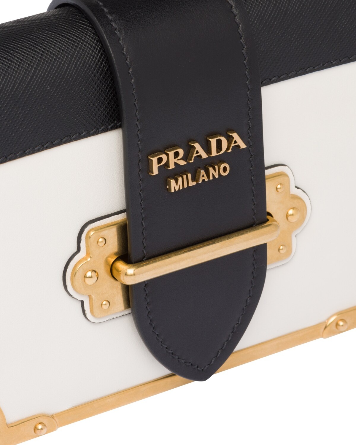 Leather Prada Cahier Bag - 6