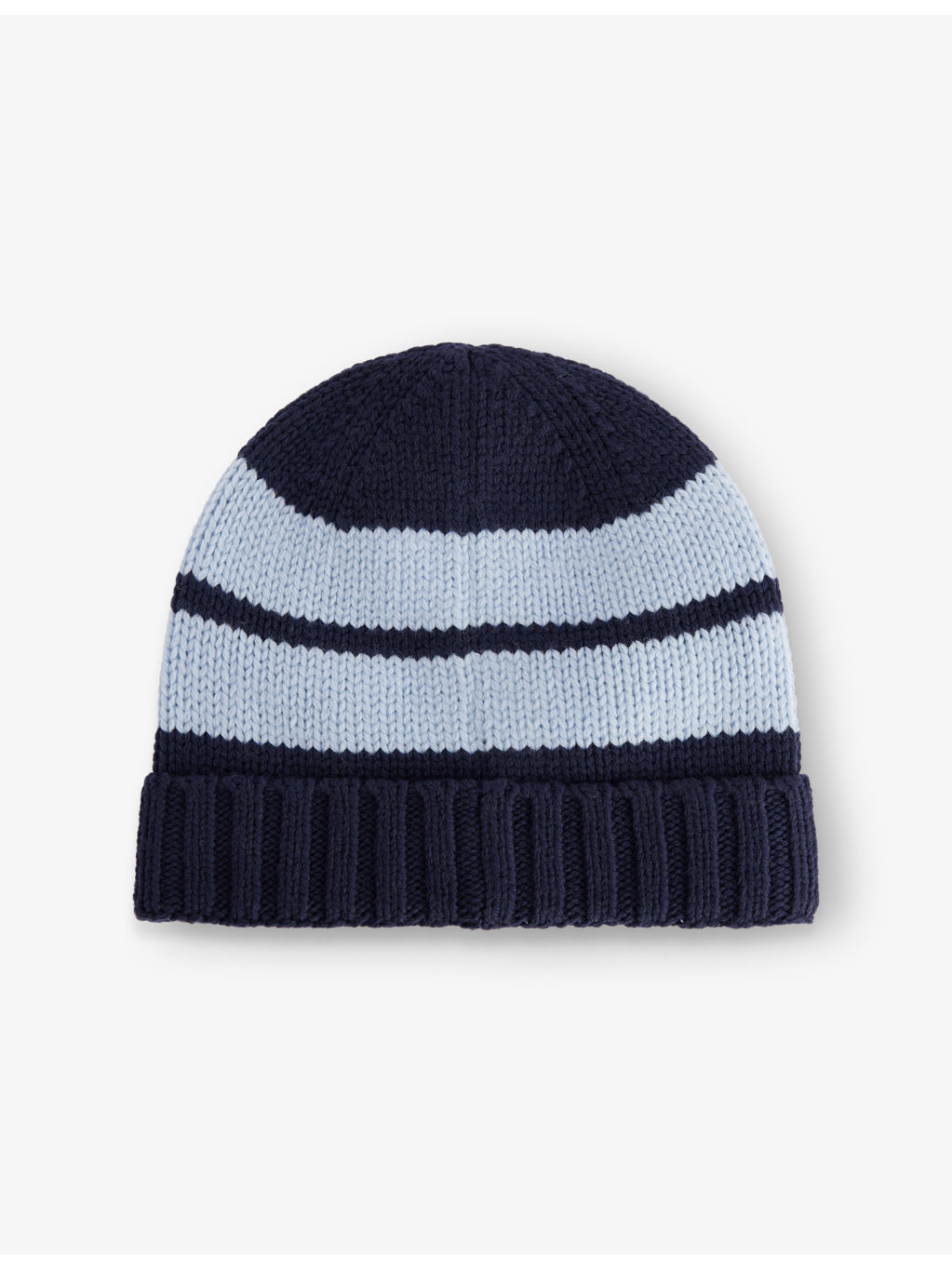 Marina Striped Wool Beanie Hat - 3