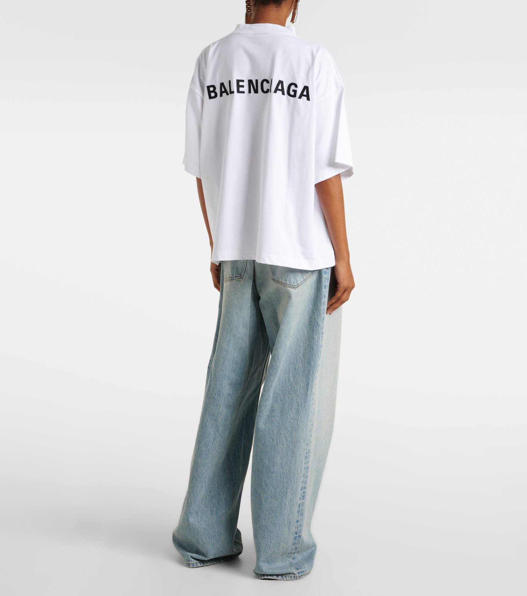 Paris Strass cotton jersey T-shirt - 3