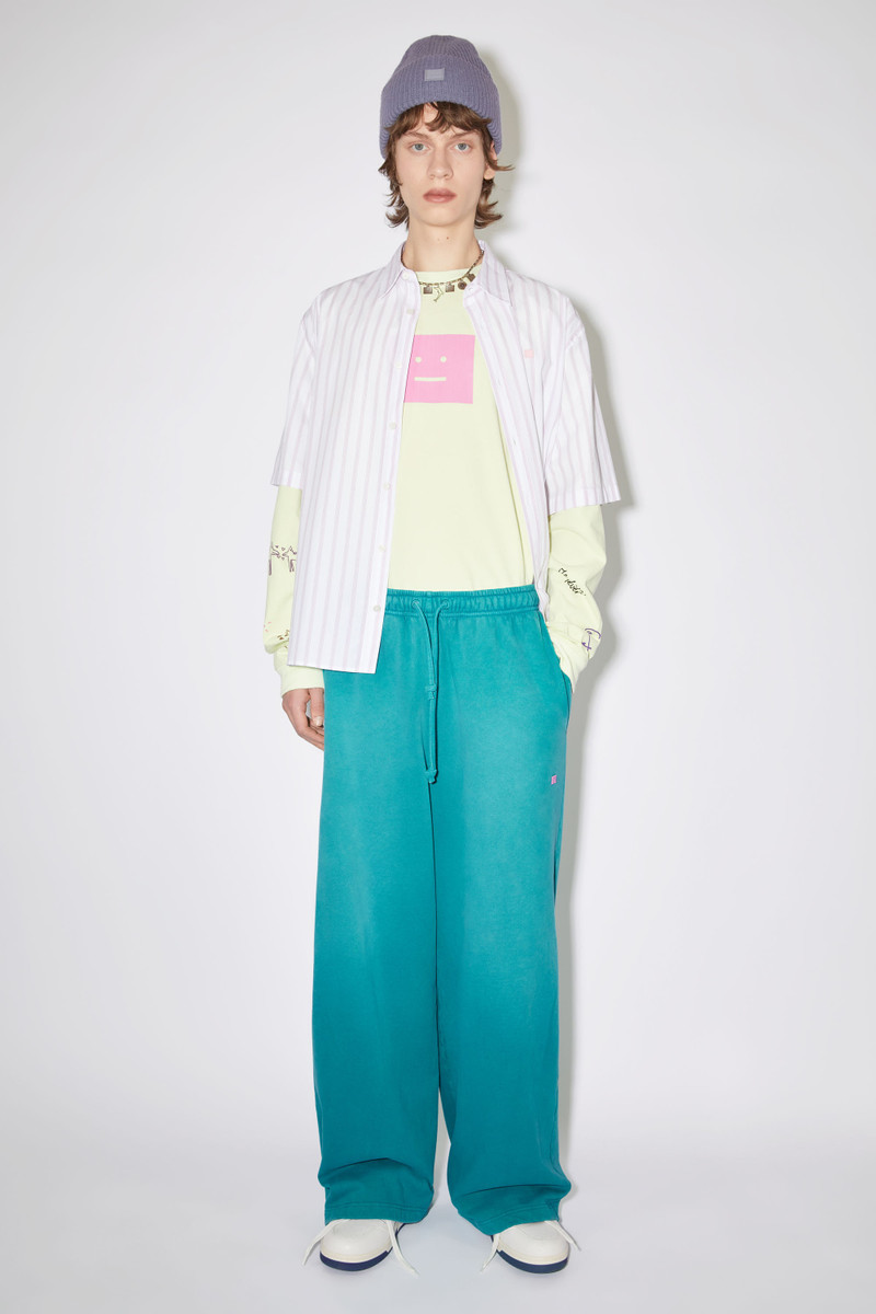 Acne Studios Fleece sweatpants - Sea green outlook
