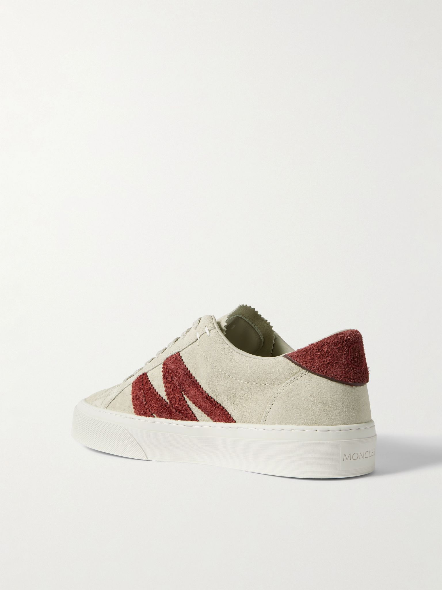 Monaco2 Suede Sneakers White - 4