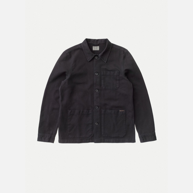 Barney Worker Jacket Black - 8