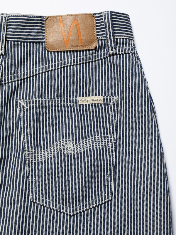 Anna Hickory Striped Skirt Blue/Offwhite - 8
