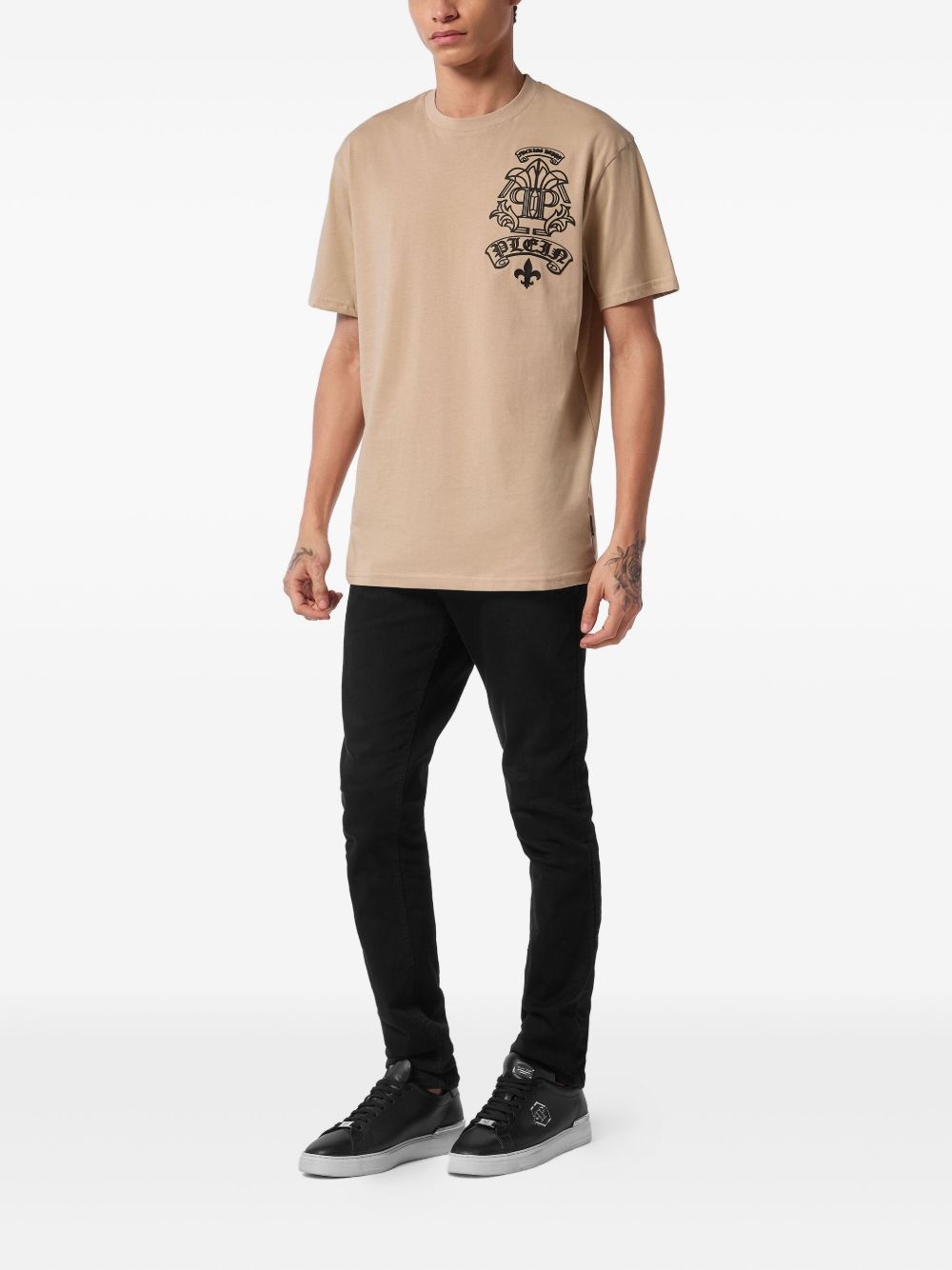 logo-appliqué T-shirt - 2