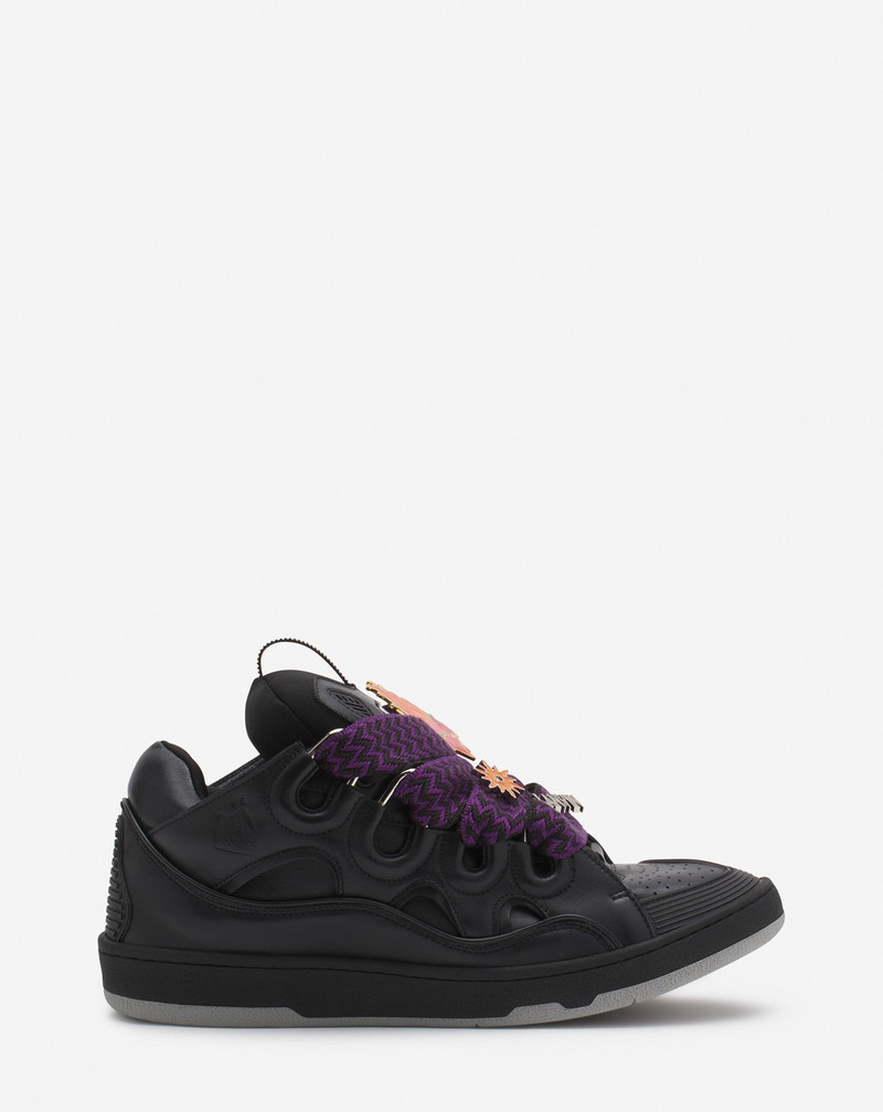 LANVIN X FUTURE CURB 3.0 LEATHER SNEAKERS FOR MEN 1