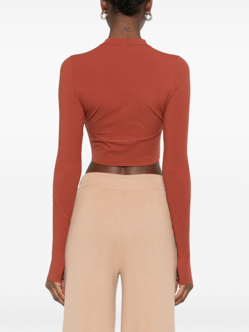 crew-neck long-sleeve top 4
