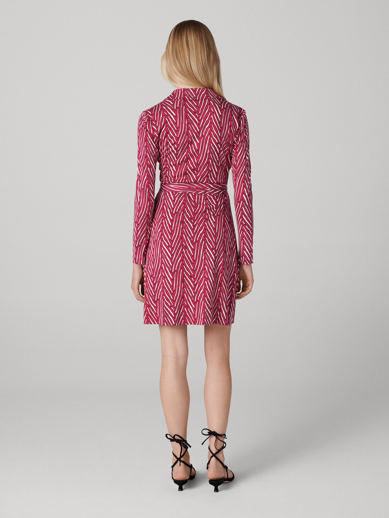 Jeanne Silk Jersey Wrap Dress 3