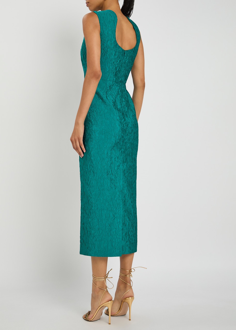 Roksanda Surah Cloqué Midi Dress - 3
