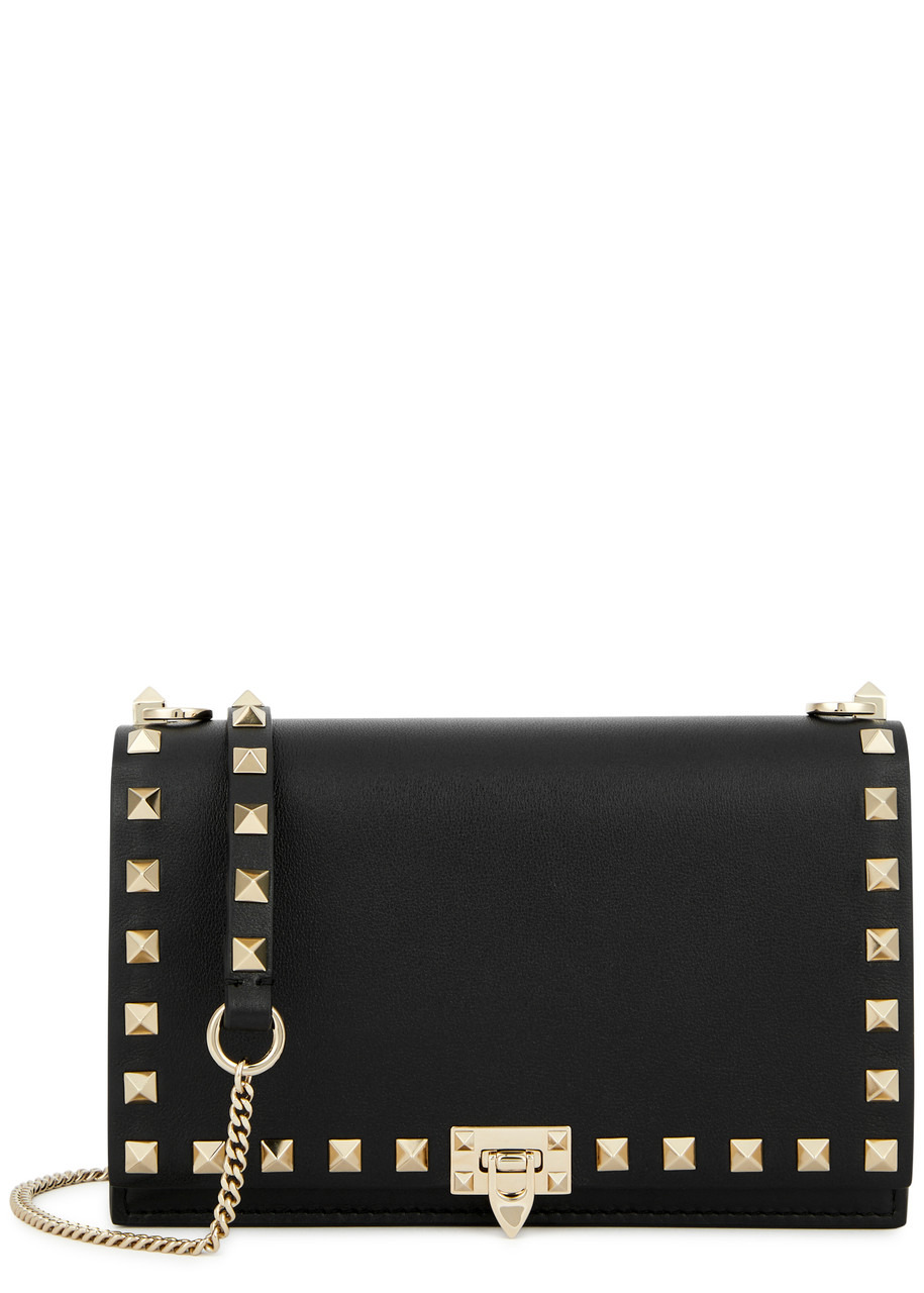 Valentino Garavani Rockstud Leather Pouch - 1