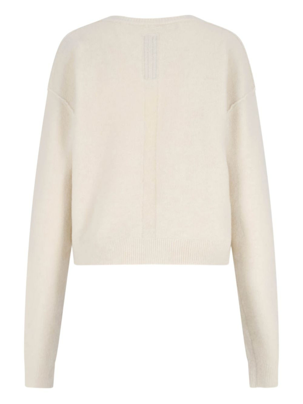 V-neck alpaca wool sweater - 2