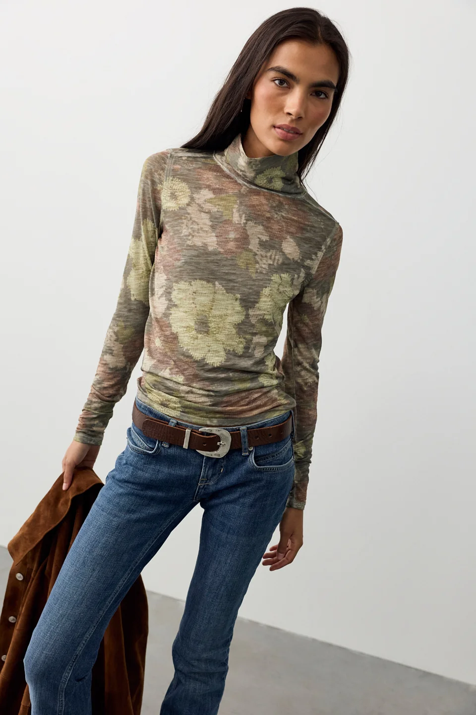 We The Free Sloane Ranger Turtleneck Top - 1