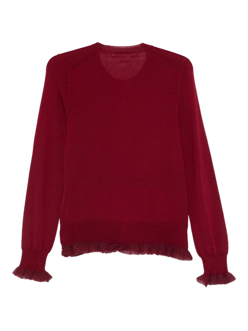 Comme des Garçons Comme des Garçons cashmere cardigan outlook