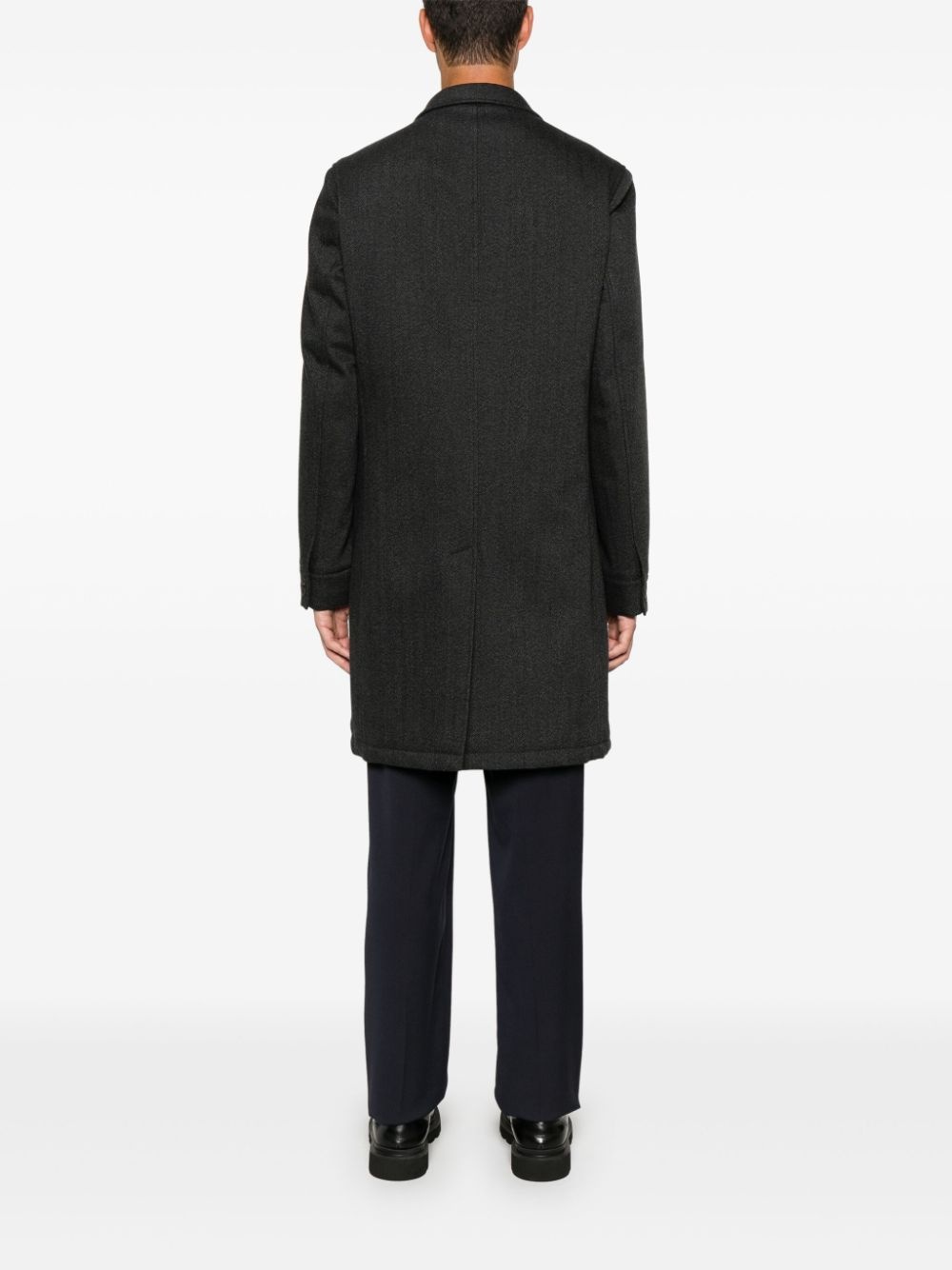 virgin wool coat - 4