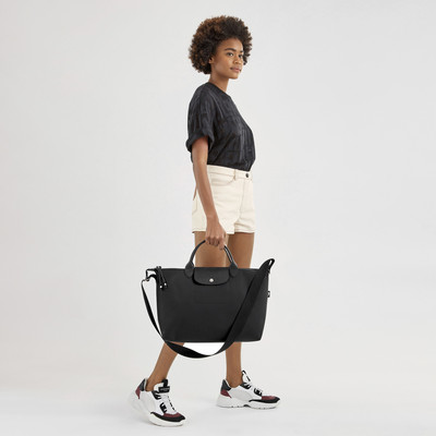 Longchamp Le Pliage Energy XL Handbag Black - Recycled canvas outlook