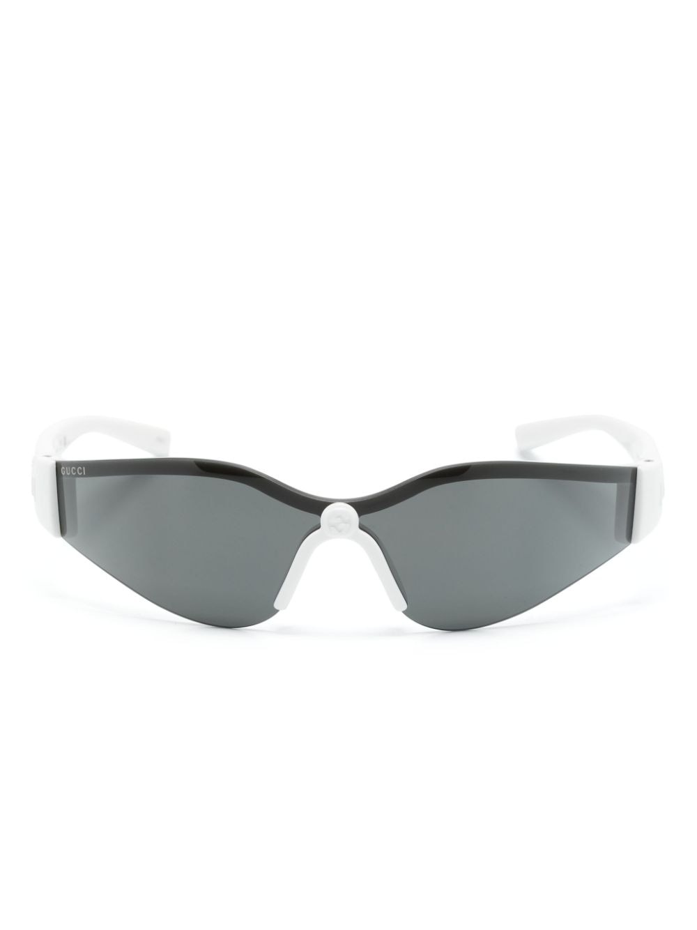 Interlocking G shield-frame sunglasses - 1