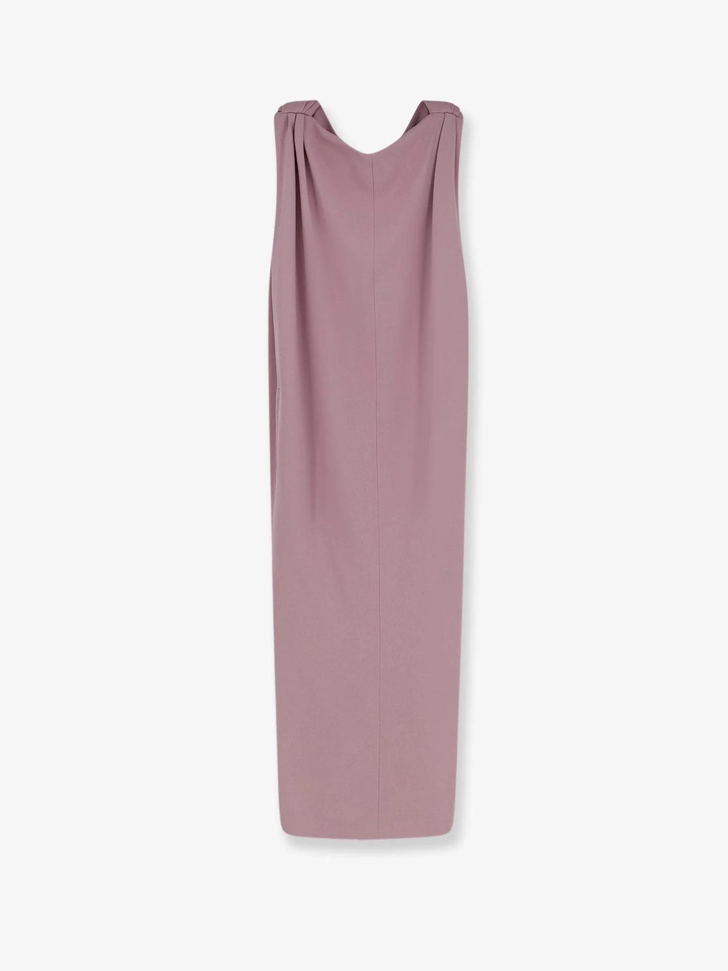 Balenciaga Midi Sack Silk And Wool Dress - 1