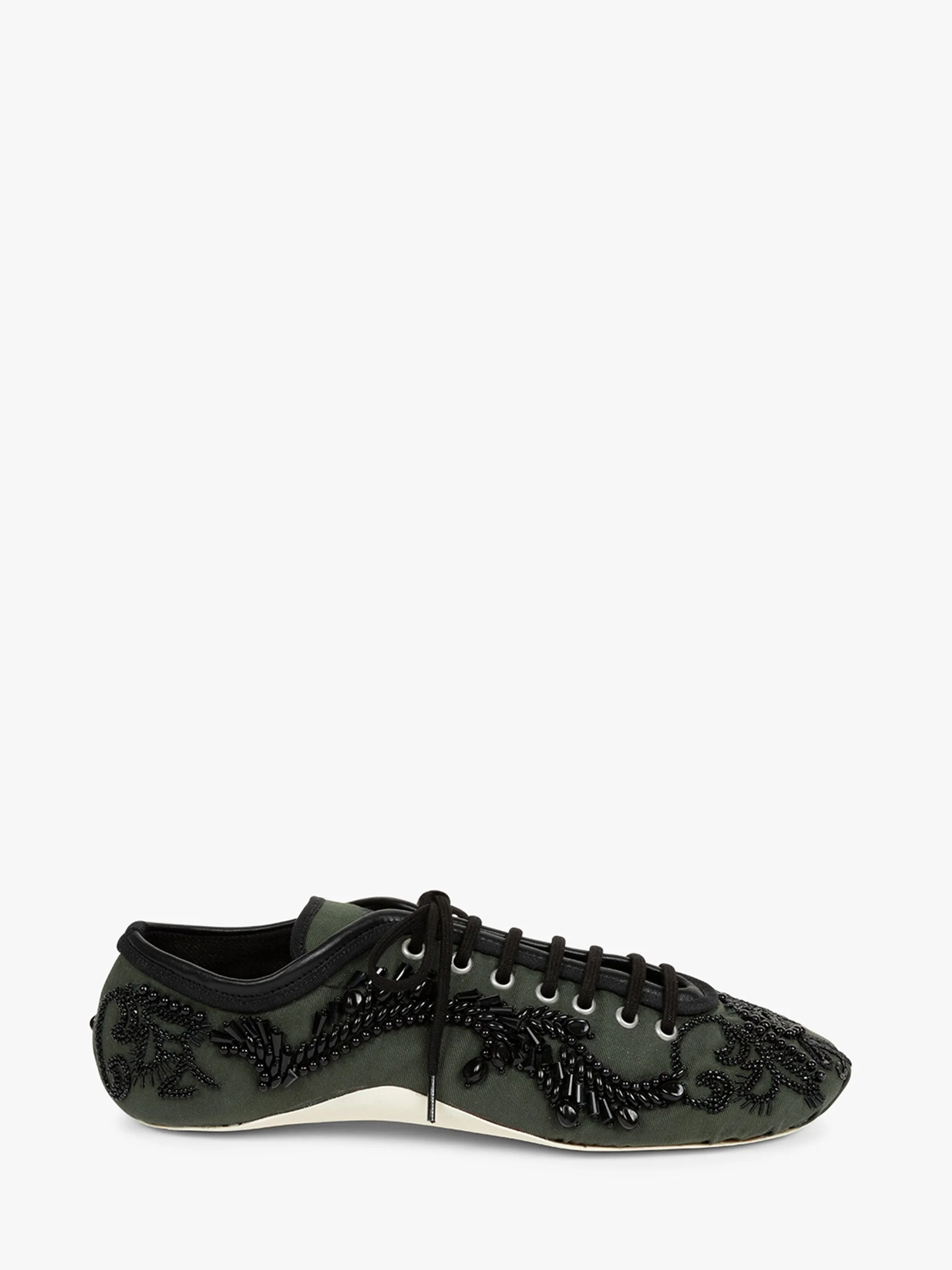 EMBROIDERED BALLERINA SNEAKER - 1