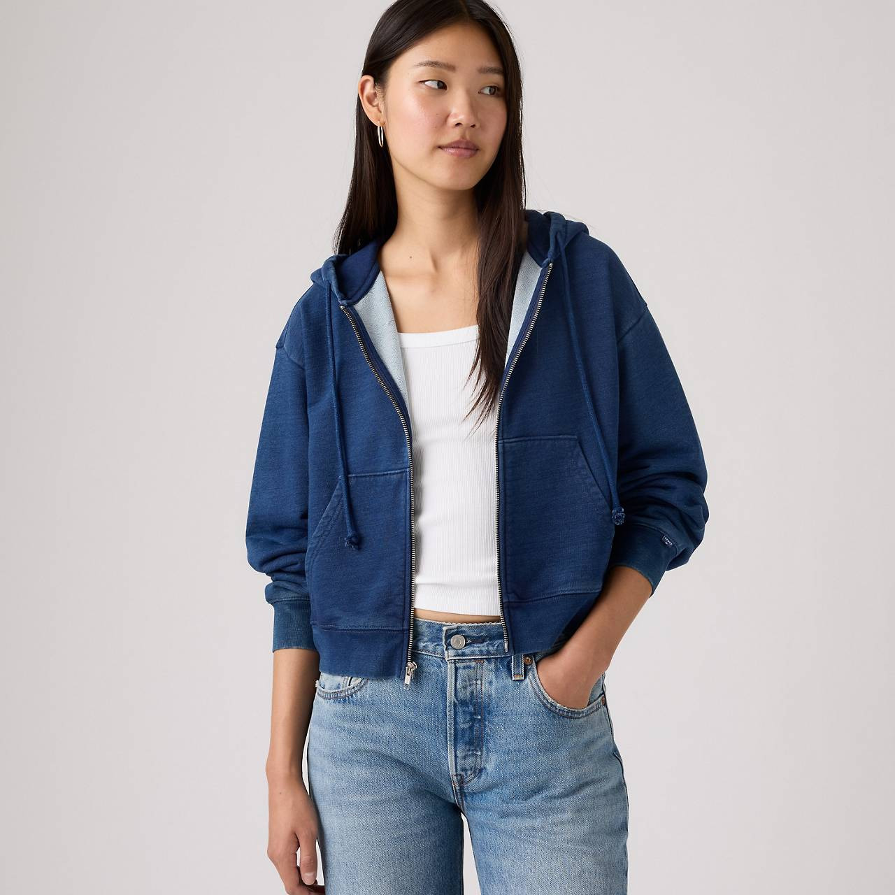 HERITAGE FULL ZIP HOODIE SWEATSHIRT - 3
