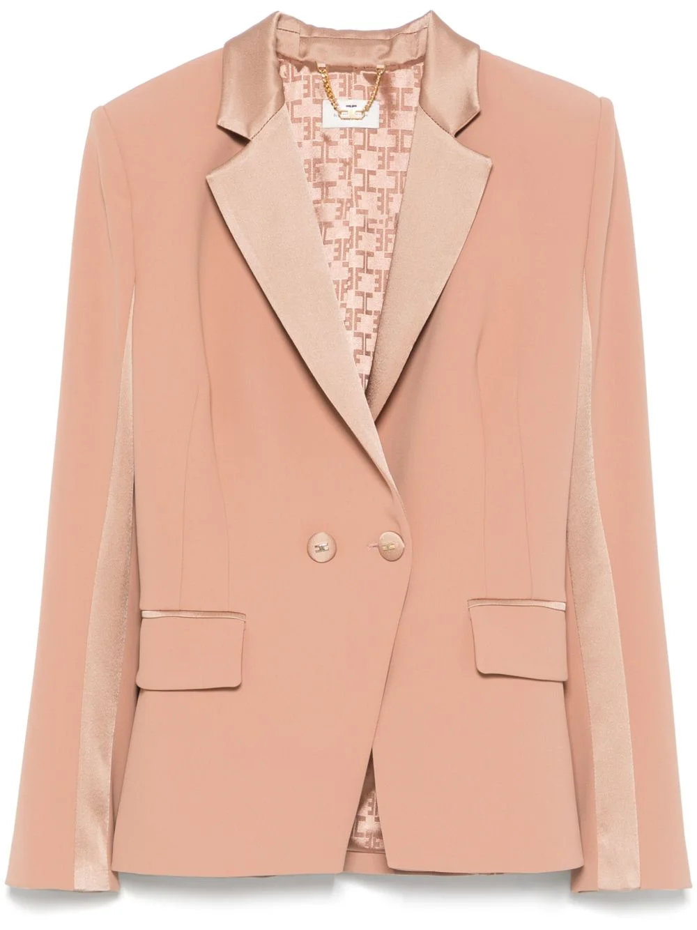 crepe blazer - 1