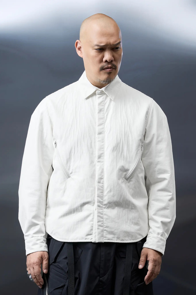LA10A-SD Stotz® EtaProof™ Double Layer Weave Shirt Jacket White 4
