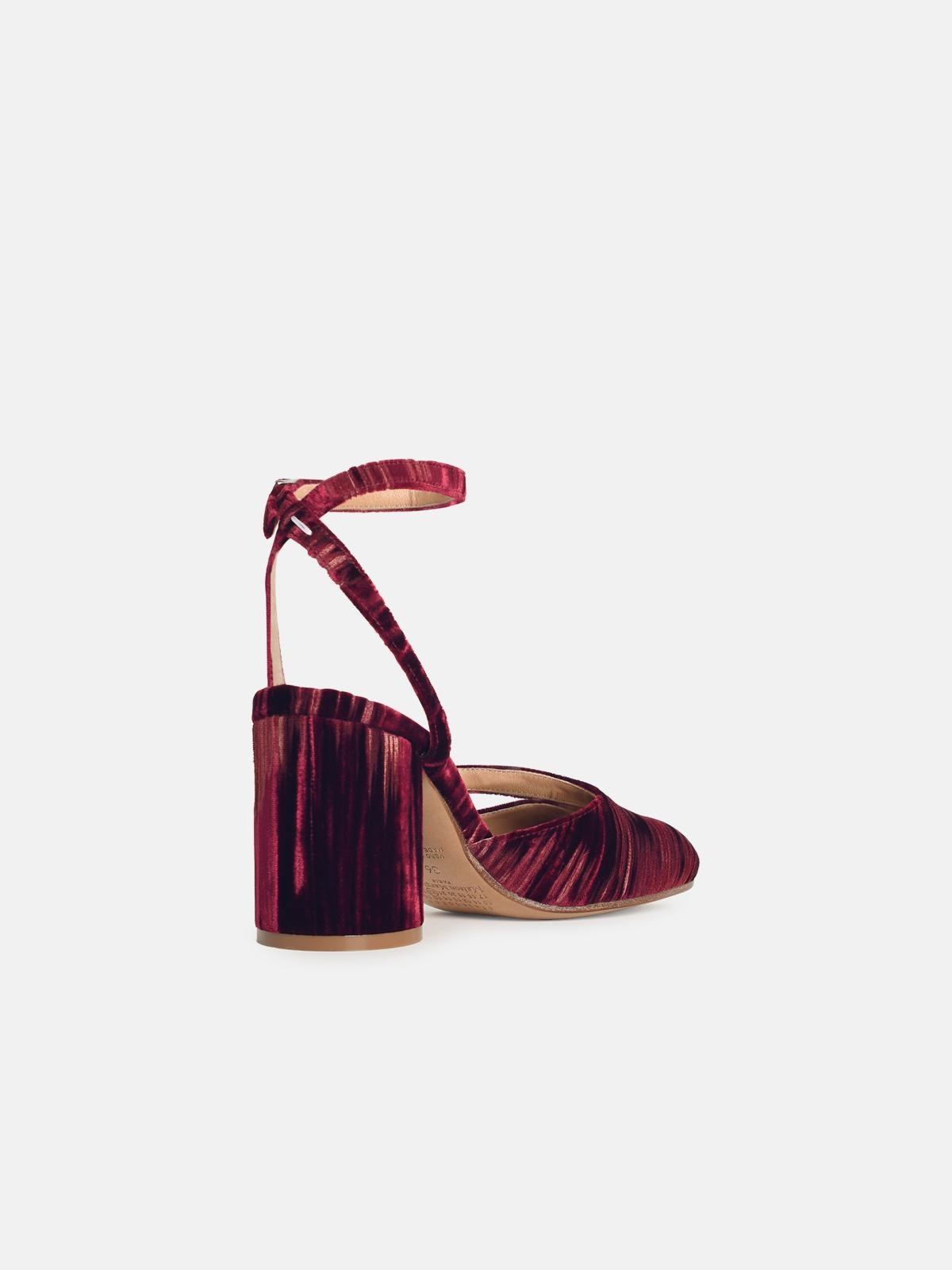 'TABI' GRAPE MARC FABRIC SANDALS - 3