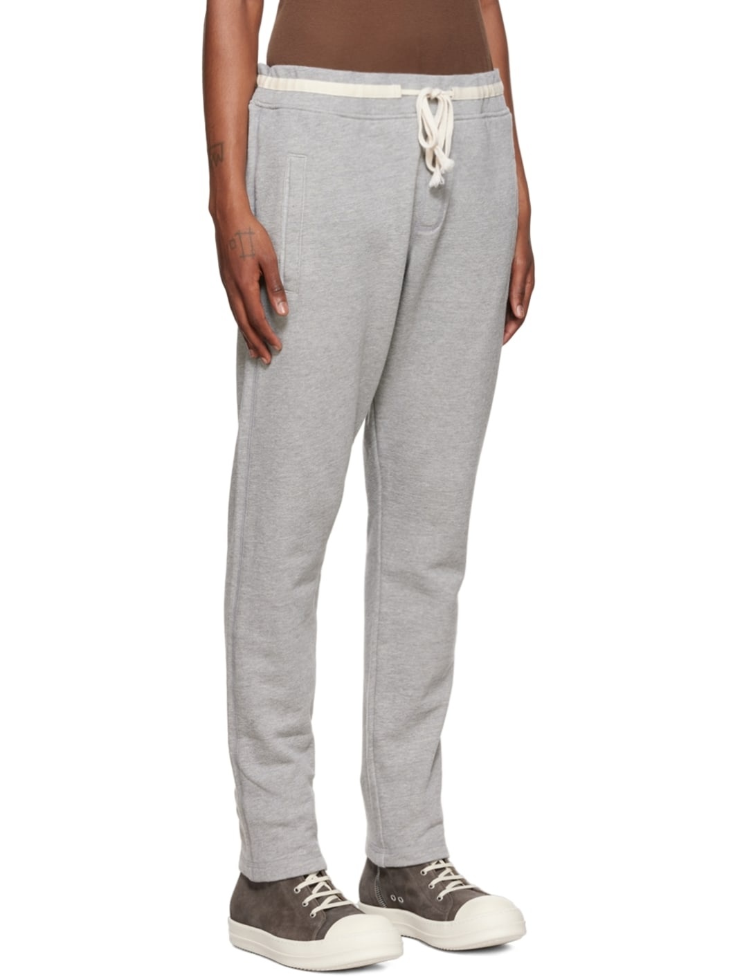 Gray Basic Lounge Pants - 2
