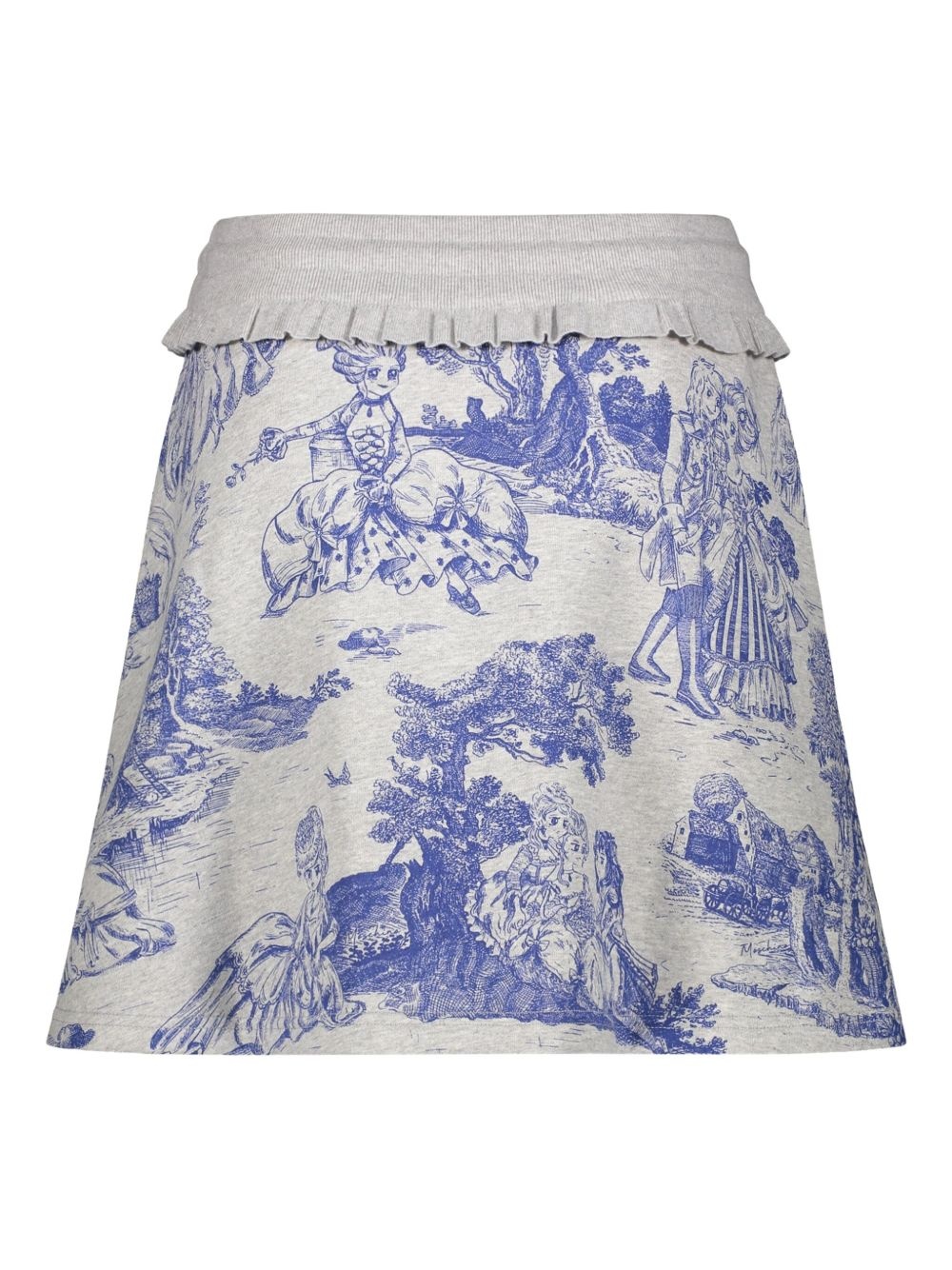 printed mini skirt - 2