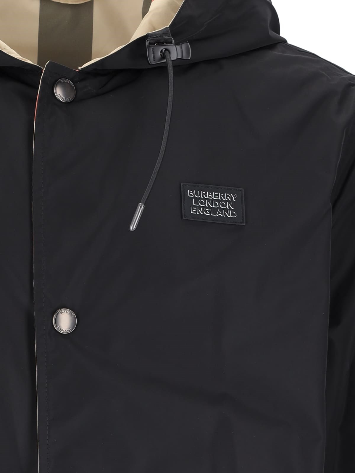 REVERSIBLE HOODED JACKET - 5